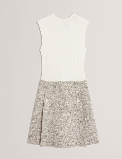 Ted Baker Ekaam Sleeveless Boucle Knit Mini Dress Women's