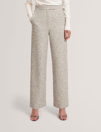 Ted Baker Ekaat Boucle Tailored Wide Leg Trousers Women's