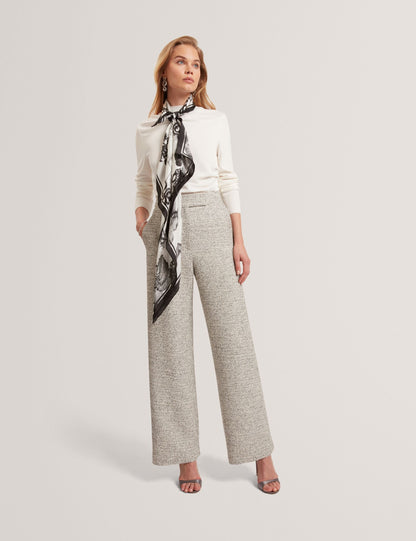 Ted Baker Ekaat Boucle Tailored Wide Leg Trousers Women's