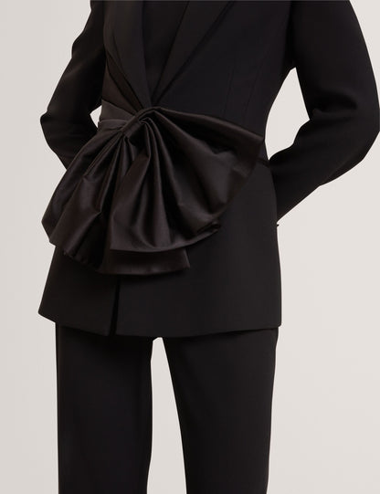 Ted Baker Xeni Satin Bow Sash Tailored Blazer Women's