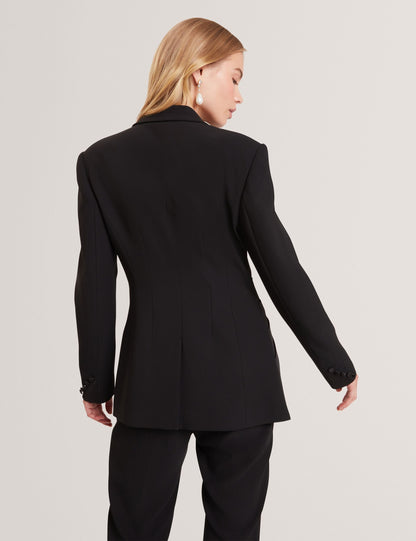 Ted Baker Xeni Satin Bow Sash Tailored Blazer Women's