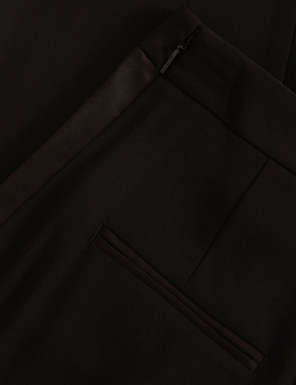 Ted Baker Xenit Tuxedo Satin Detail Slim Fit Trousers Women's