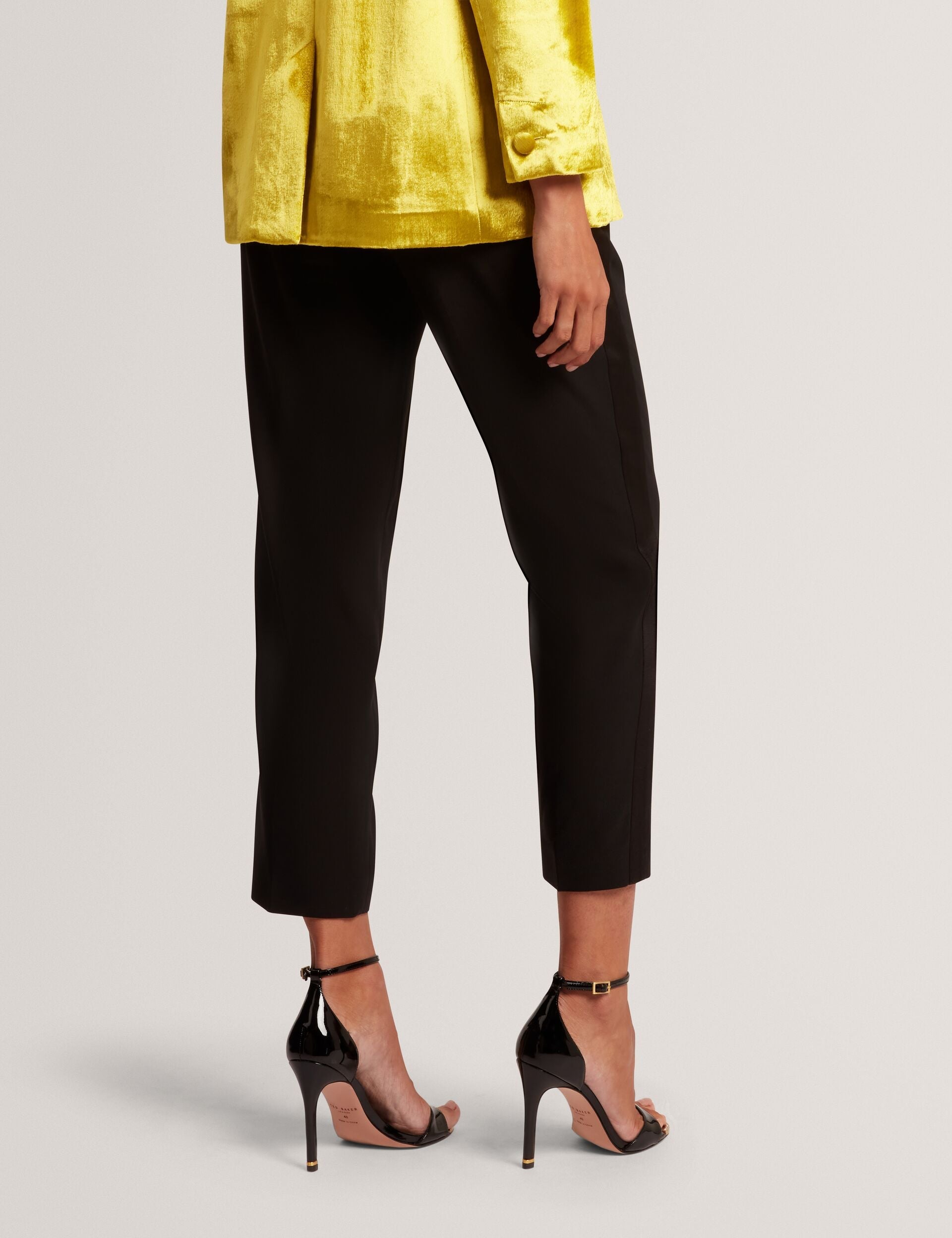 Ted Baker Xenit Tuxedo Satin Detail Slim Fit Trousers Women's