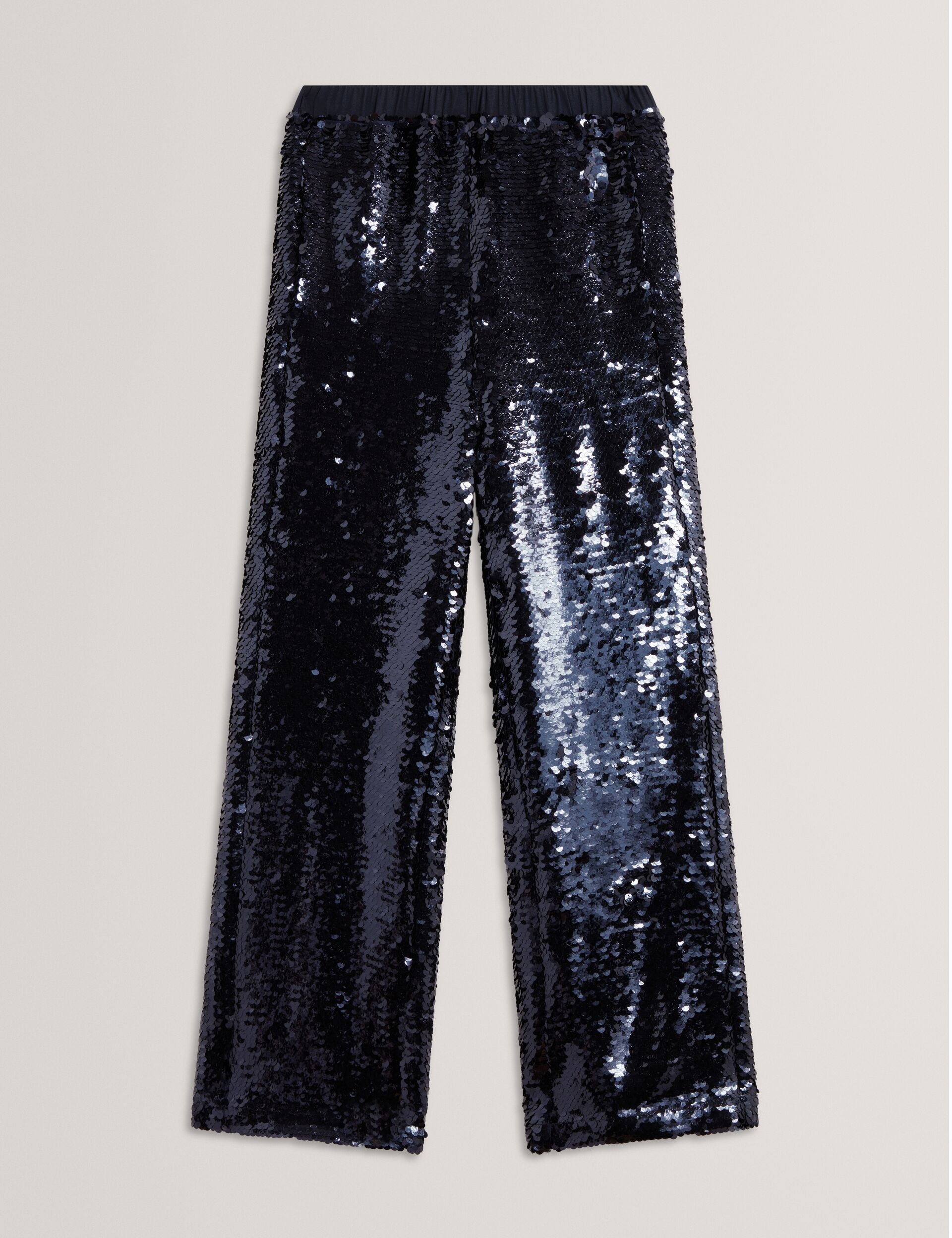 Ted Baker Behti Sequin Pullon Wide Leg Trousers Women's