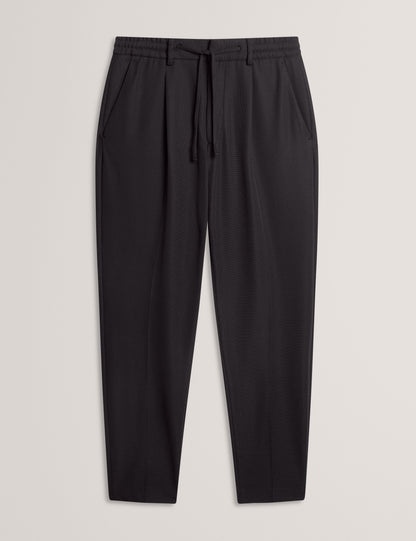 Ted Baker Cialdat Waffle Texture Tapered Leg Trousers