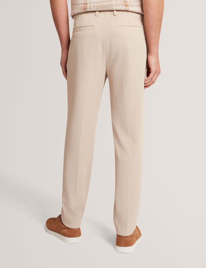 Ted Baker Cialdat Waffle Texture Tapered Leg Trousers