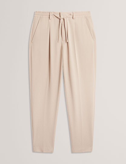 Ted Baker Cialdat Waffle Texture Tapered Leg Trousers