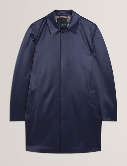 Ted Baker Fluidc High Shine Single Breasted Mac Jacket