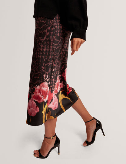 Ted Baker Kaatyy 2In1 Floral Print Slip Dress With Knit Jumper Women's