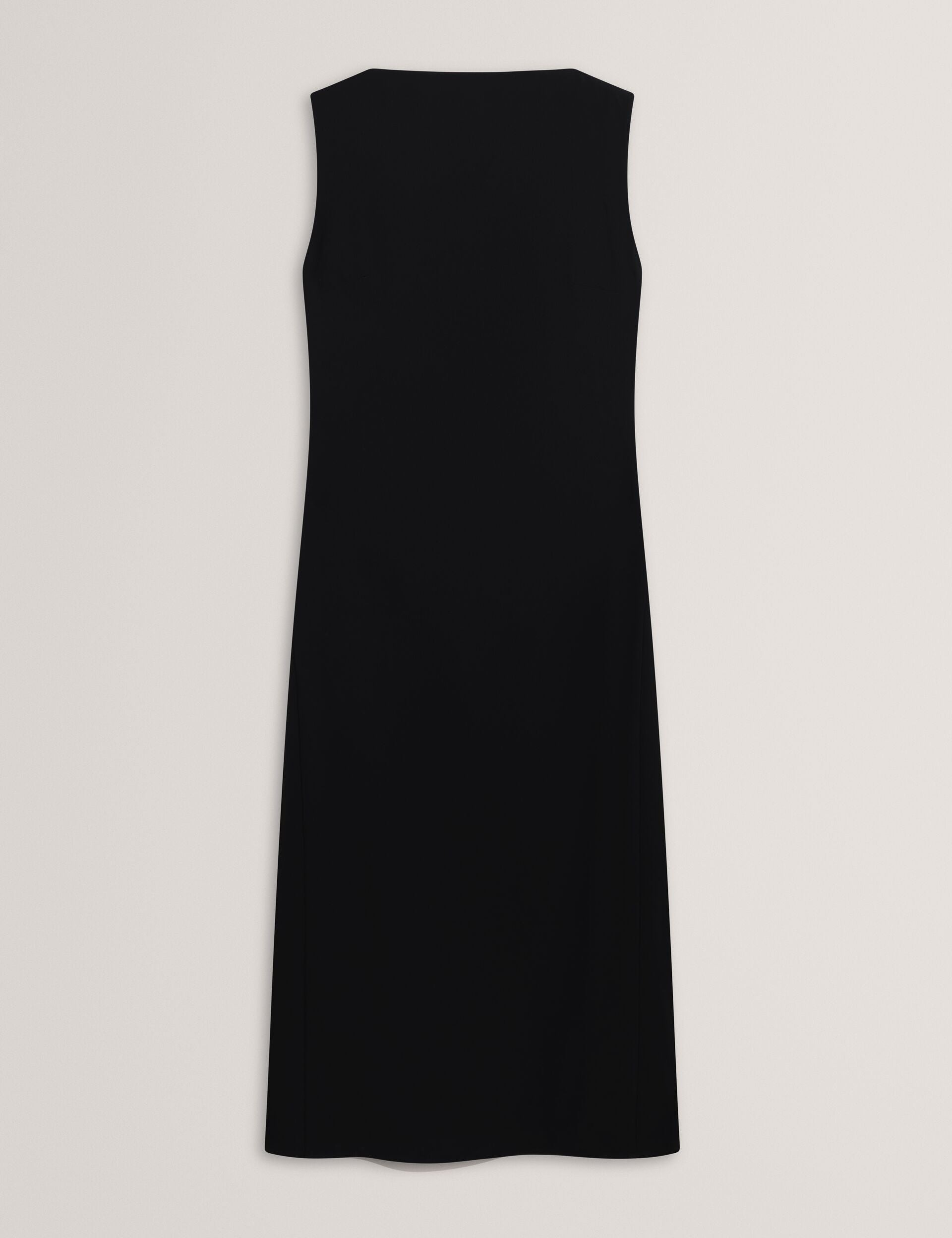 Ted Baker Dahrcy Pleat Detail Sleeveless Column Midi Dress Women's