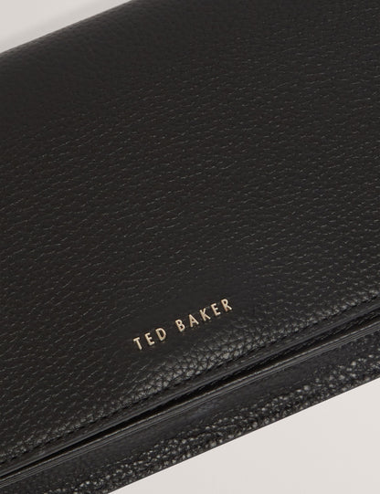 Ted Baker Twyyla Leather Foldover Baguette Shoulder Bag Women's