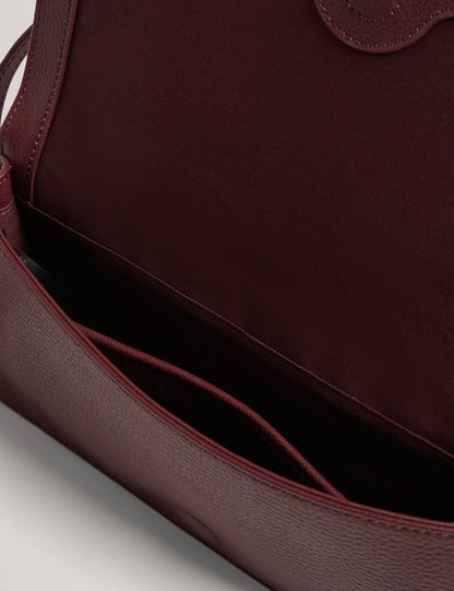 Ted Baker Twyyla Leather Foldover Baguette Shoulder Bag Women's