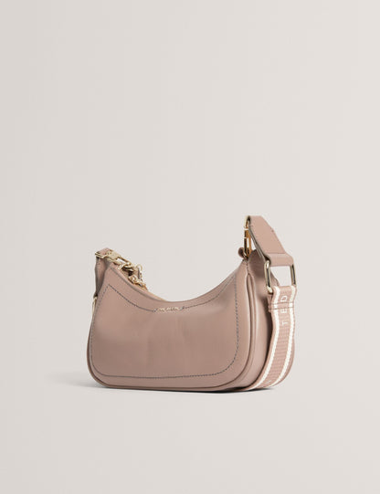 Ted Baker Laarna Webbing Strap Leather Shoulder Bag Women's