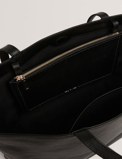 Ted Baker Lenyya Pebbled Leather Wide Tote Bag Women's