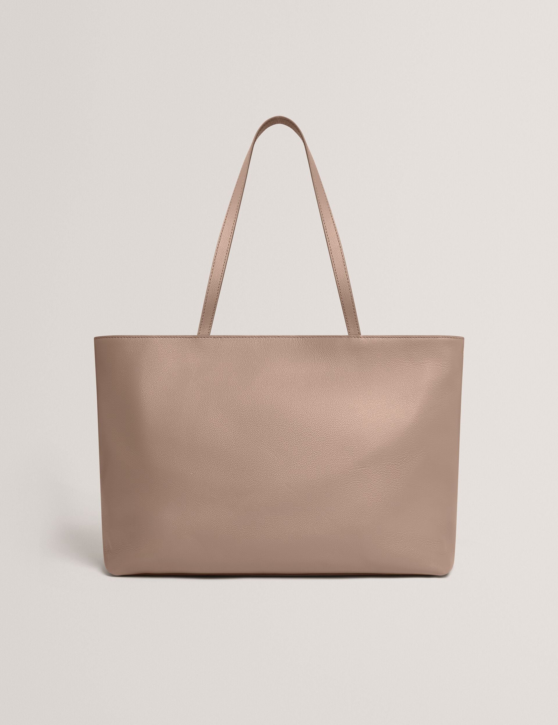 Ted Baker Lenyya Pebbled Leather Wide Tote Bag Women's