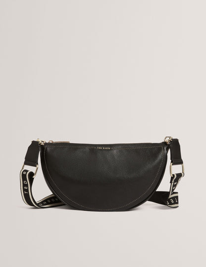 Ted Baker Lorreen Webbing Strap Leather Sling Crossbody Bag Women's