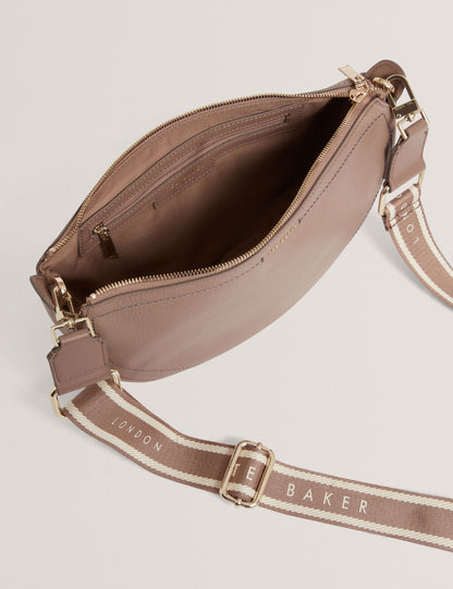 Ted Baker Lorreen Webbing Strap Leather Sling Crossbody Bag Women's