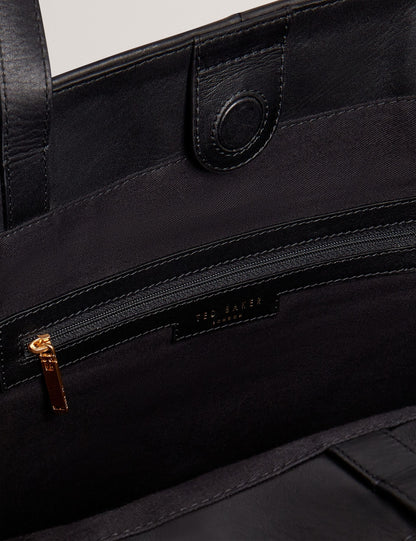 Ted Baker Tashnie Leather Belted Detail Tote Bag Women's