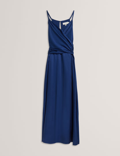Ted Baker Beckki Wrap Tie Waist Strappy Midi Dress Women's