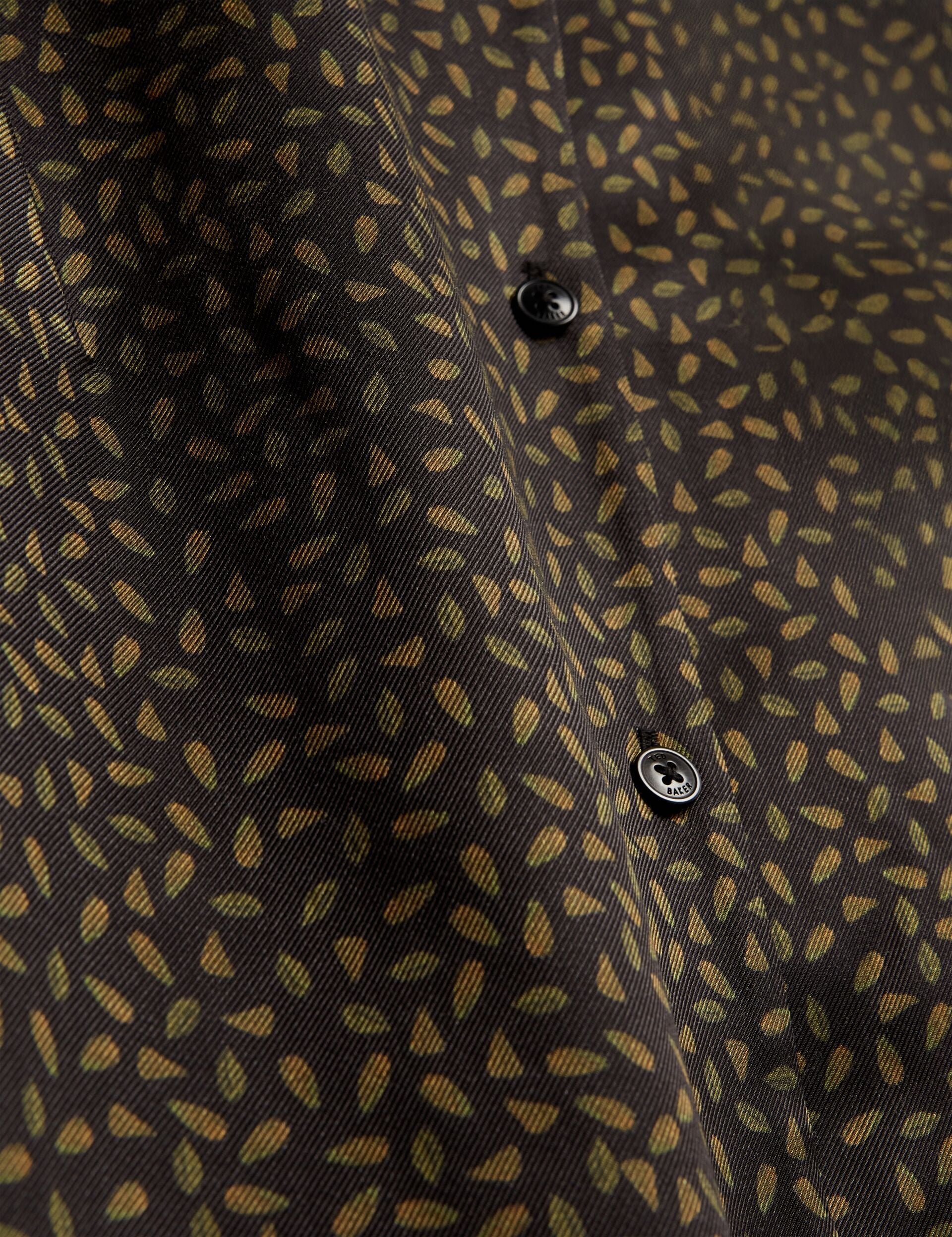Ted Baker Ayyka Oversized Ditsy Print Short Sleeve Shirt Women's