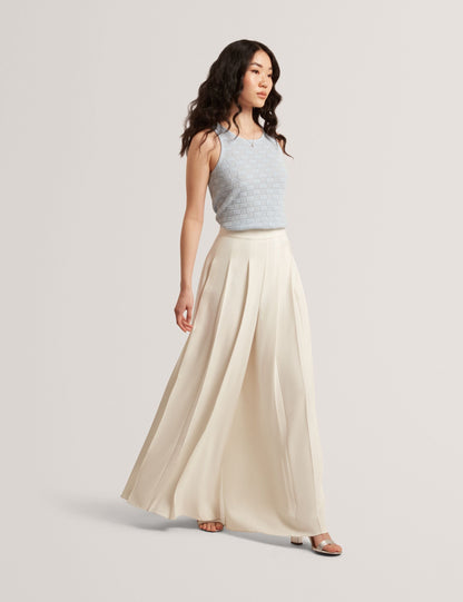 Ted Baker Yuna Textured Silk Blend Knitted Vest Top Women's