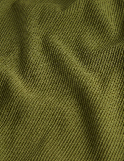 Ted Baker Aindrea Green Textured Rib Open Neck Knitted Polo Shirt