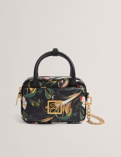Ted Baker Anisso Botanical Print Mini Leather Camera Bag Women's