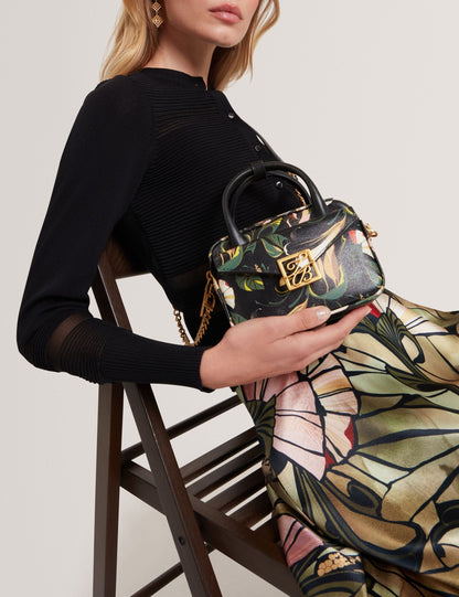 Ted Baker Anisso Botanical Print Mini Leather Camera Bag Women's