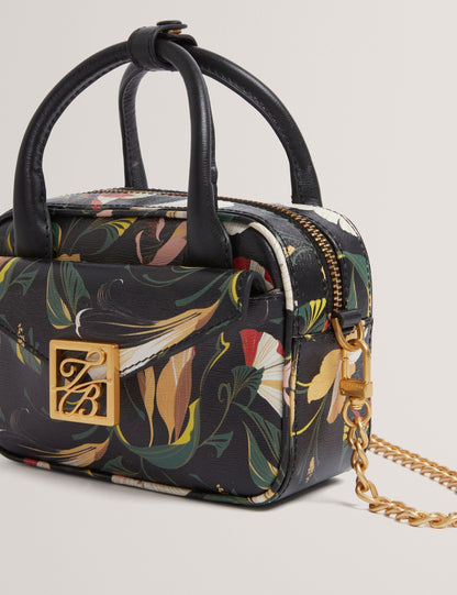 Ted Baker Anisso Botanical Print Mini Leather Camera Bag Women's