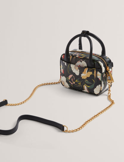 Ted Baker Anisso Botanical Print Mini Leather Camera Bag Women's