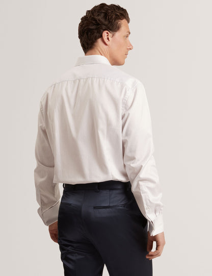 Ted Baker Arbery Fine Pinstripe Cotton Long Sleeve Shirt