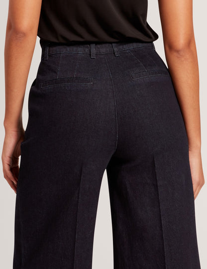 Ted Baker Eritha Dark Wash Ultra Wide Leg Jeans Women's
