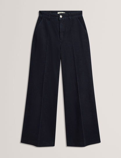 Ted Baker Eritha Dark Wash Ultra Wide Leg Jeans Women's