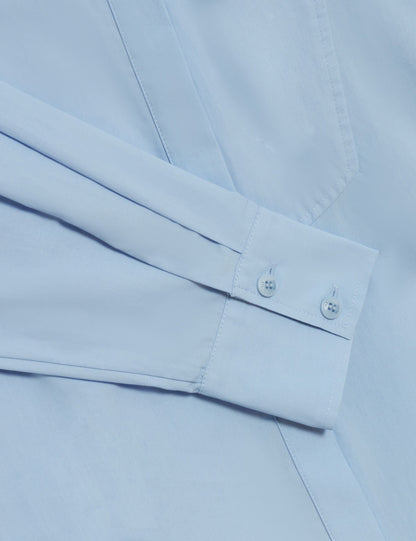 Ted Baker Izote Oversized Bib Detail Cotton Shirt Women's