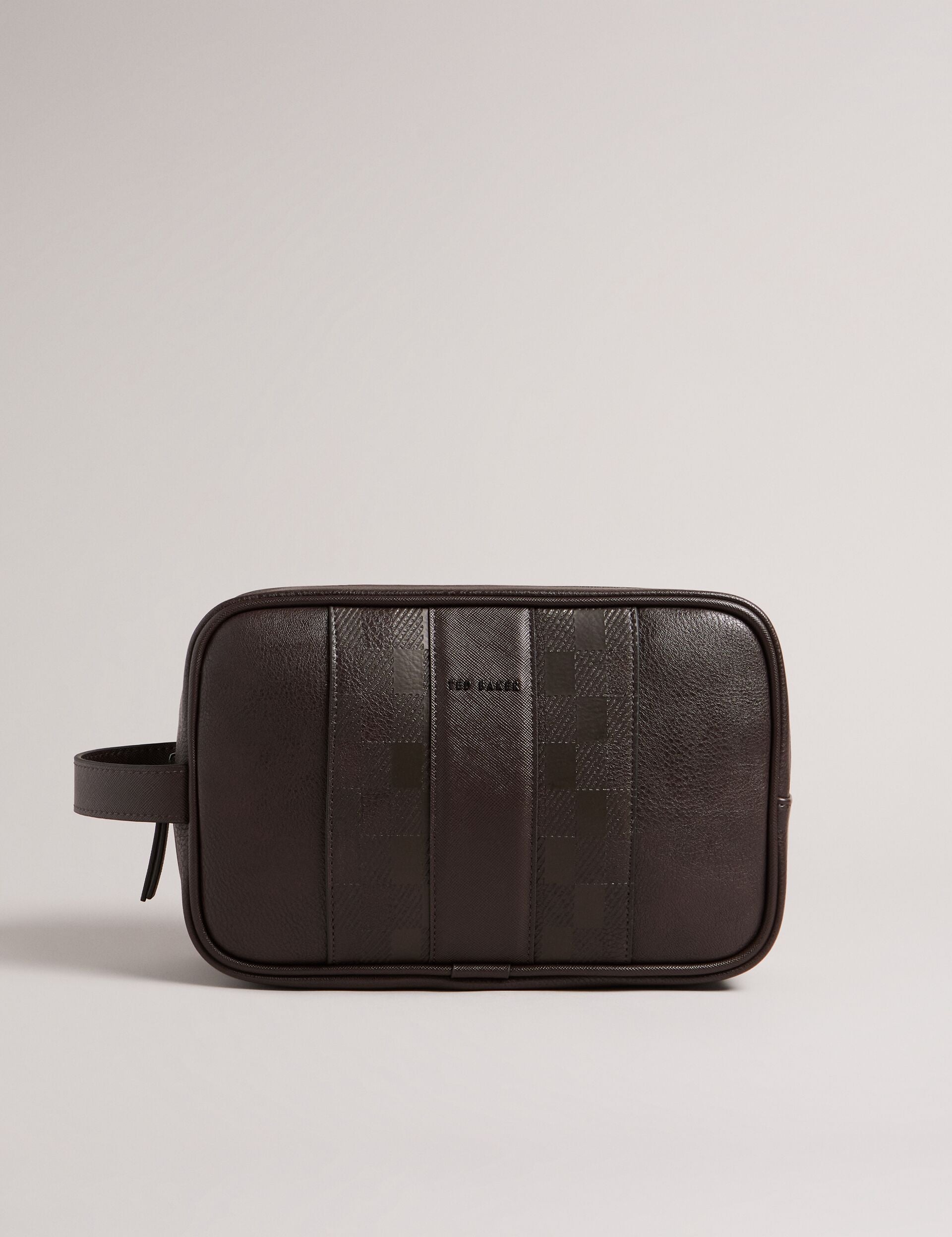 Ted Baker Waydee House Check Pu Washbag
