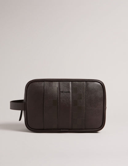 Ted Baker Waydee House Check Pu Washbag