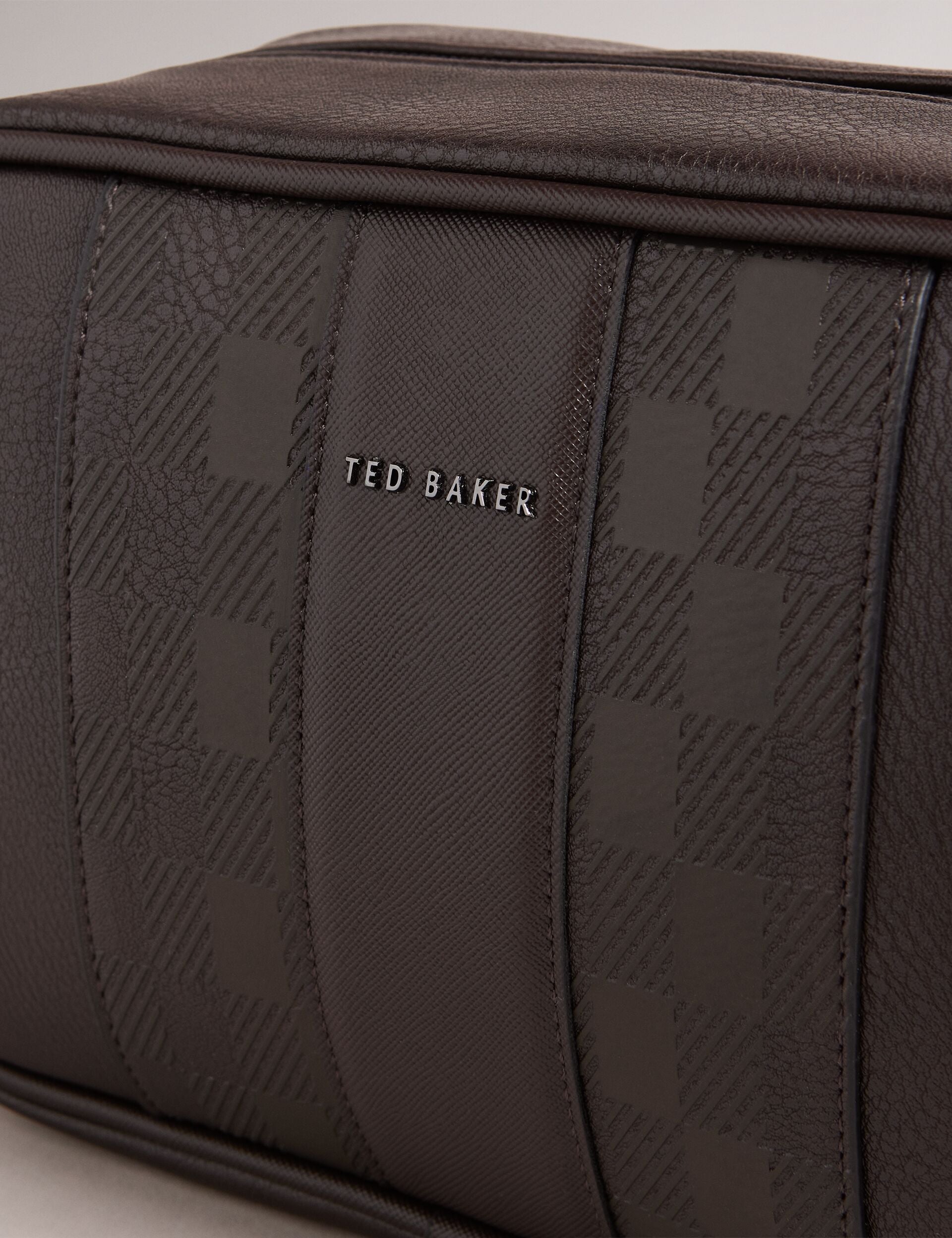 Ted Baker Waydee House Check Pu Washbag