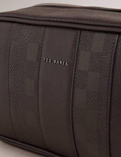 Ted Baker Waydee House Check Pu Washbag