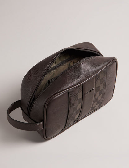 Ted Baker Waydee House Check Pu Washbag