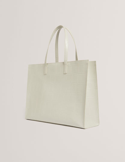 Ted Baker Allicon Wide Croc Effect Icon Tote Bag Women's