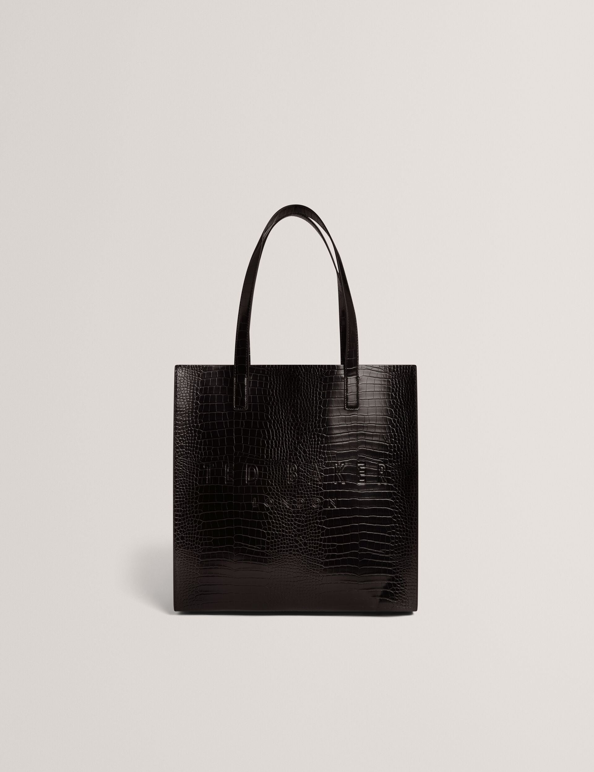 Ted Baker Croccon Large Croc Texture Icon Tote Bag Women's