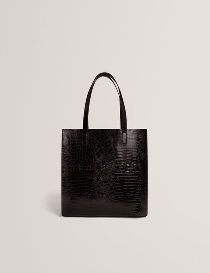 Ted Baker Croccon Large Croc Texture Icon Tote Bag Women's