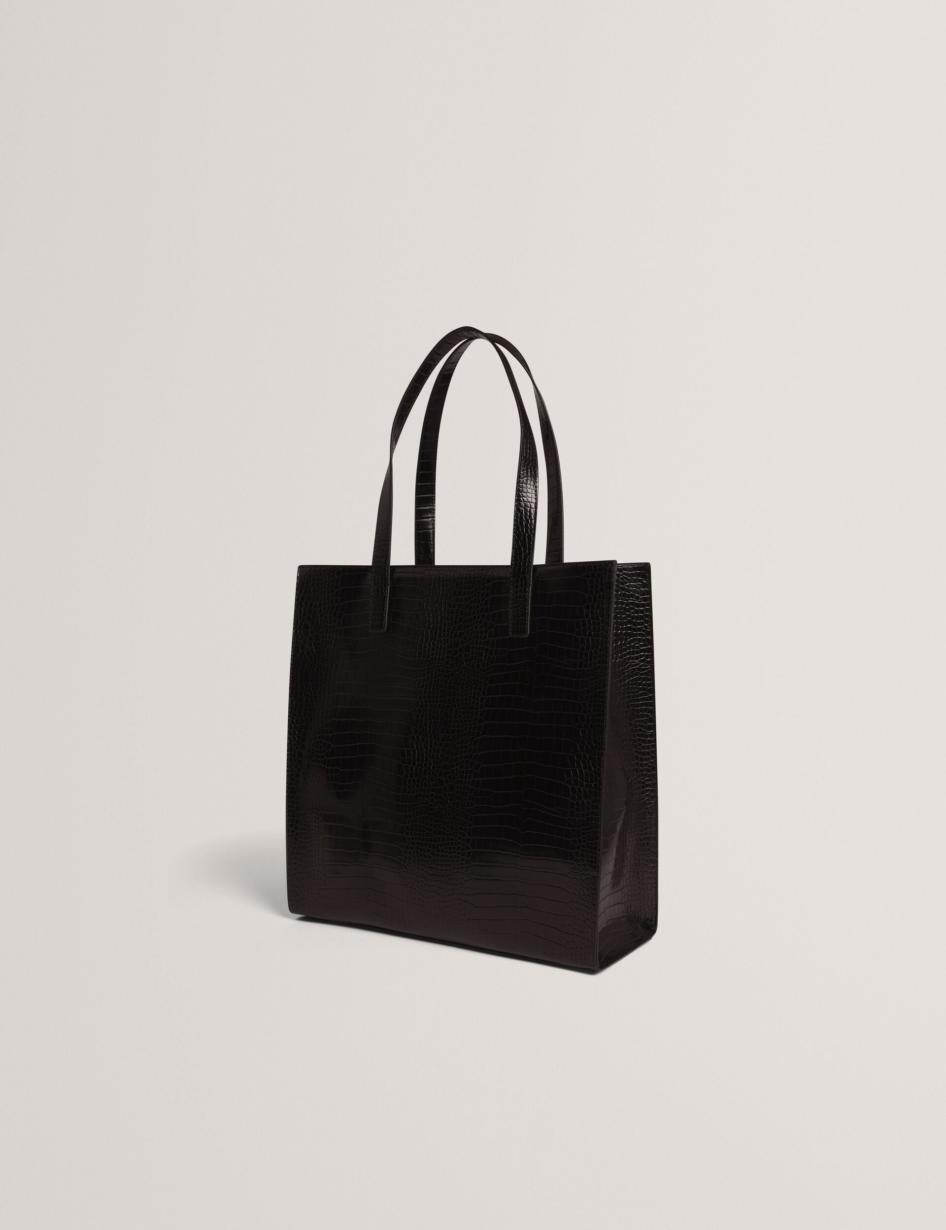 Ted Baker Croccon Large Croc Texture Icon Tote Bag Women's