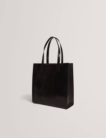 Ted Baker Croccon Large Croc Texture Icon Tote Bag Women's
