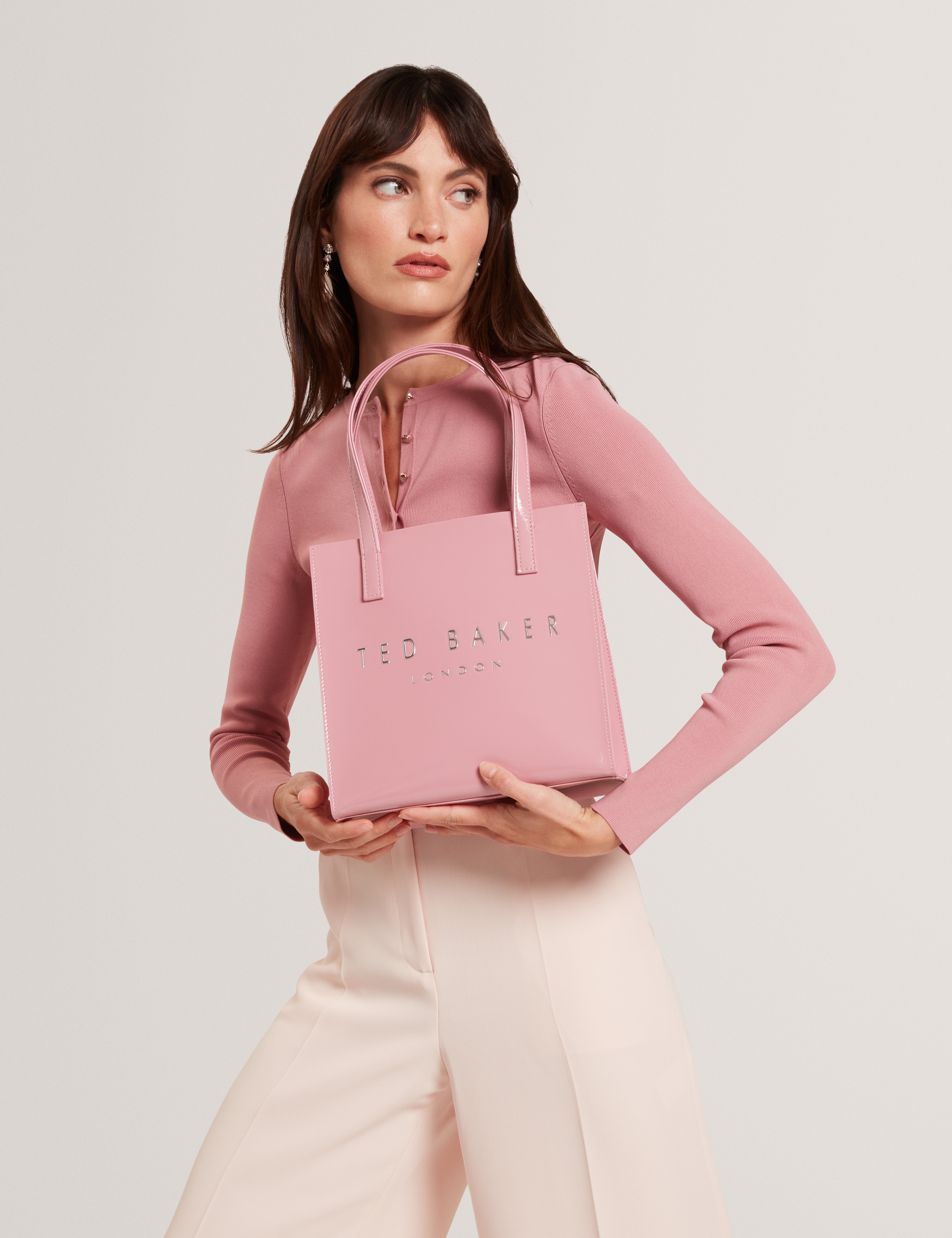 Ted Baker Crinion Crinkle Texture Small Icon Tote Bag Women's