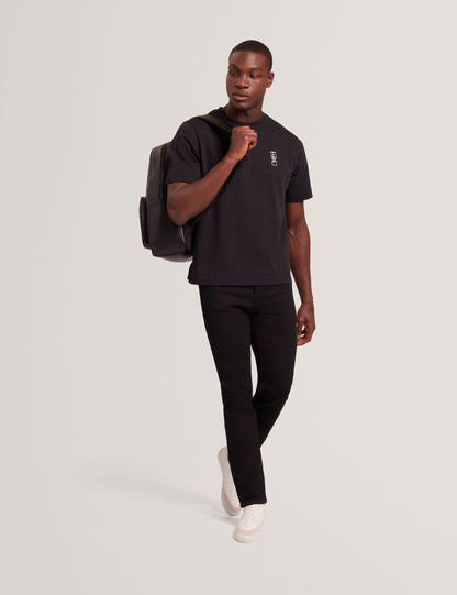 Ted Baker Kuyrt Embroidered Tb Logo Relaxed Tshirt