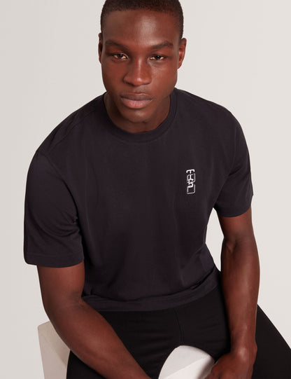 Ted Baker Kuyrt Embroidered Tb Logo Relaxed Tshirt