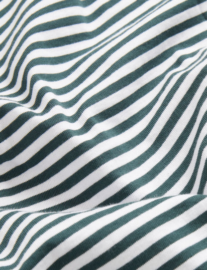 Ted Baker Ourme Classic Stripe Cotton Crew Neck Tshirt