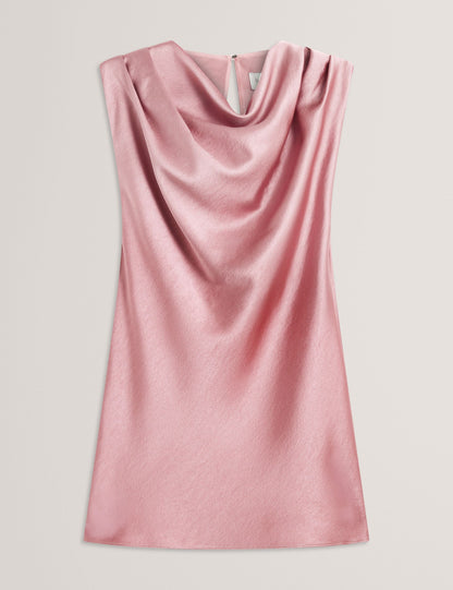 Ted Baker Zepha Satin High Cowl Neck Sleeveless Top Women's