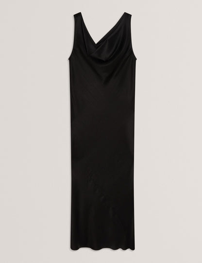 Ted Baker Miinta Satin Cowl Neck Midi Slip Dress Women's